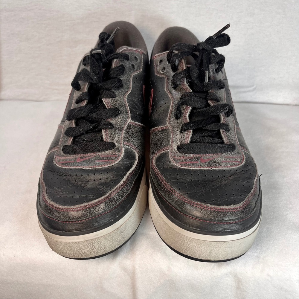 Mens Nike Low Dunk 2006 Air Captivate Midnight Fog Redbone 10.5 Style 313535-001